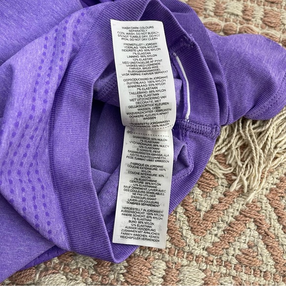 GYMSHARK VITAL SEAMLESS 2.0 2-IN-1 SHORTS Bright Purple Marl Size XS - Picture 14 of 16